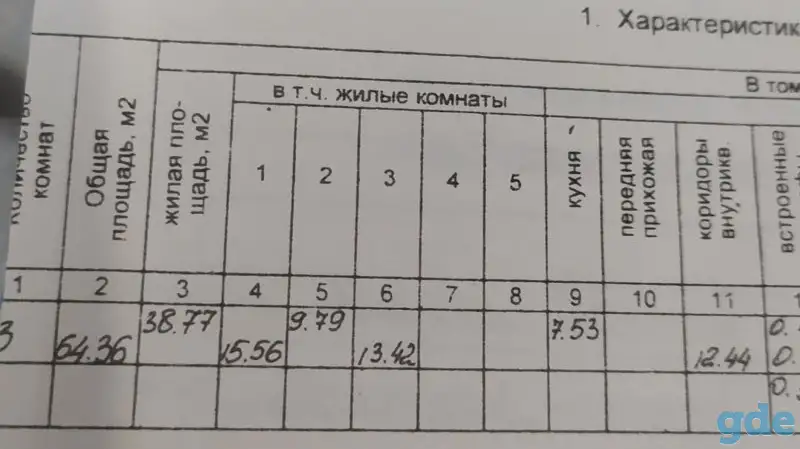 Продам трёх комнатную квартиру, микр.16, фотография 5