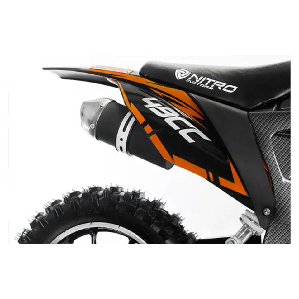 Кроссовый мотоцикл nitro 49cc dirtbike gepard deluxe tuning, фотография 8