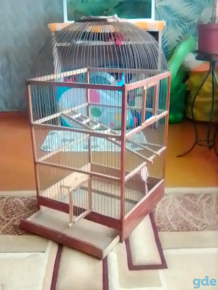 Продам клетку для попугаев, фотография 3