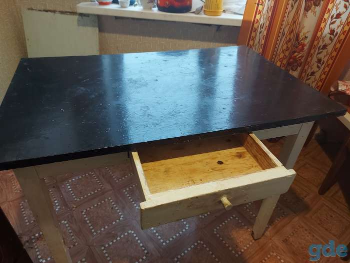 Продам стол б/у.95×60.Самовывоз, фотография 2