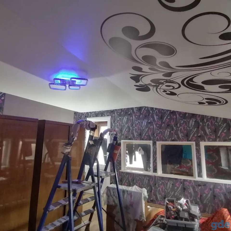 Натяжные потолки БЕЗ ПЫЛИ!!, фотография 10