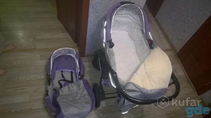Продам коляску Zippy Verdi. Коляска б/у, 2в1, фотография 3