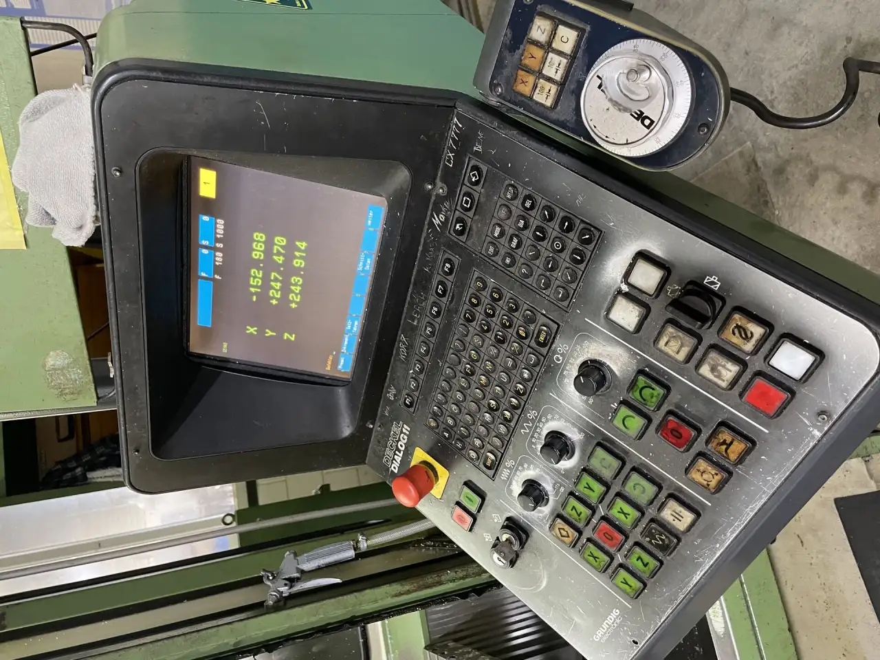 Вертикальный фрезерный станок с чпу deckel FP 5 A Б/у, фотография 7