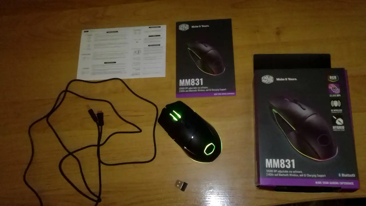 Игровая мышь Cooler Master MM831, фотография 2