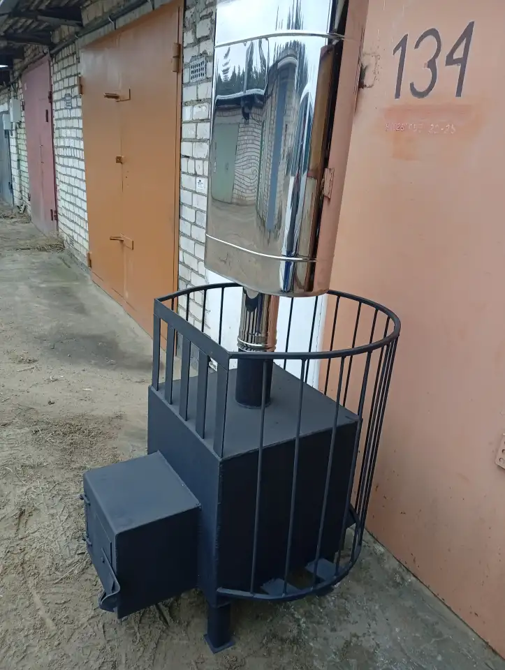 Печь для бани, печь в баню, котел для бани, фотография 3