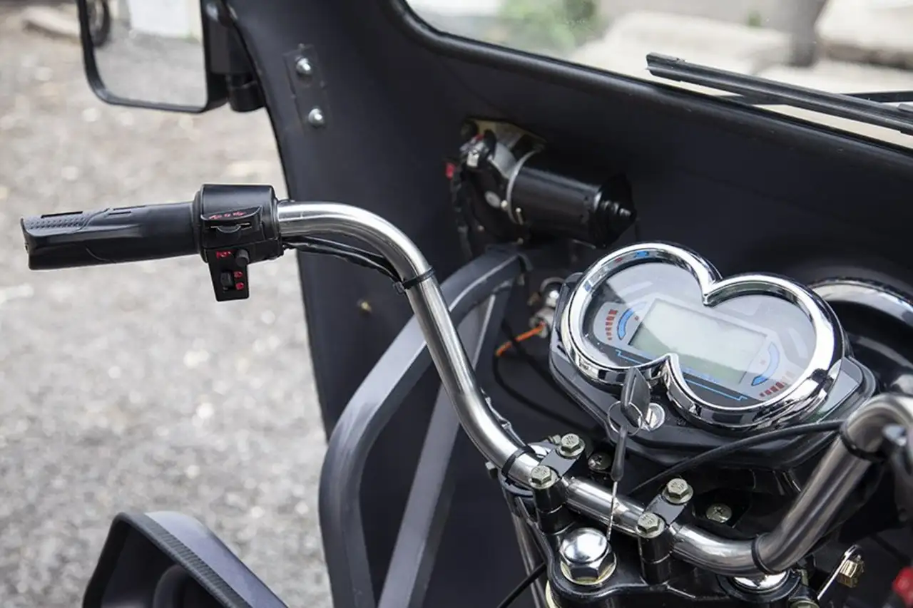 Грузовой электротрицикл rutrike карго 1800 60v1000w, фотография 5