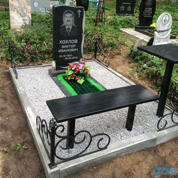 Благоустройство захоронений и территории, фотография 5