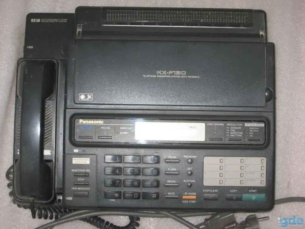 Телефон-автоответчик panasonic kx-f130, фотография 1