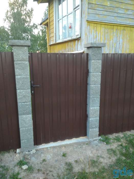Установка заборов, фотография 10