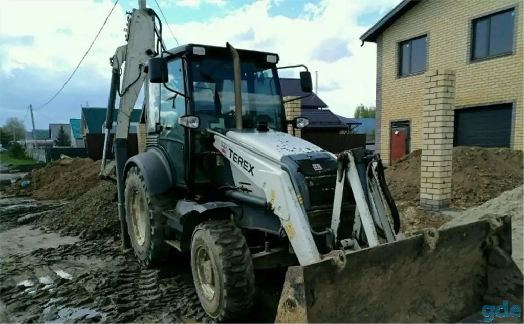 Земляные работы экскаватор Terex 860, фотография 1