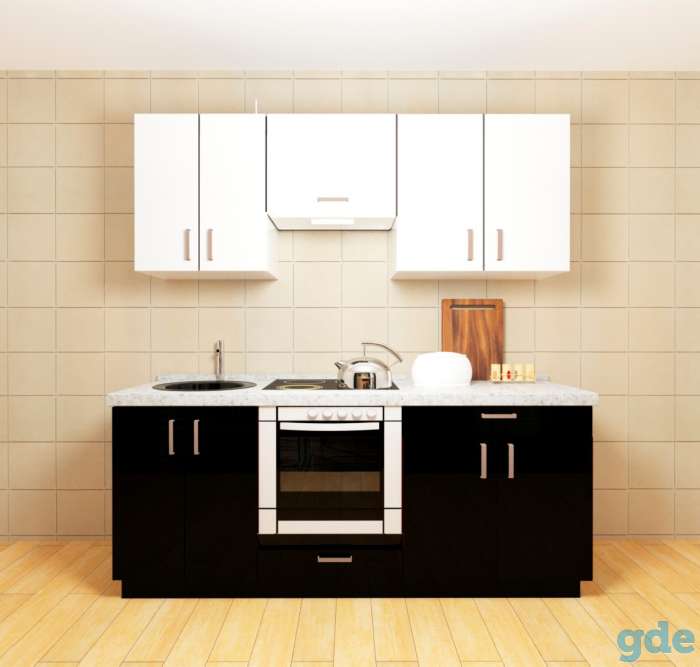 Готовая КУХНЯ ХоумЛайн Кристалл Плюс, фотография 2
