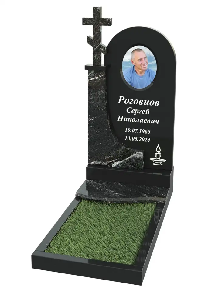 Изготовление памятников из гранита, мрамора, гранитной крошки в г. Белыничи, фотография 8
