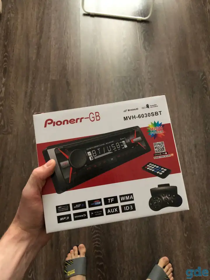 Автомагнитола PIONEER MVH 6030 SBT, фотография 1