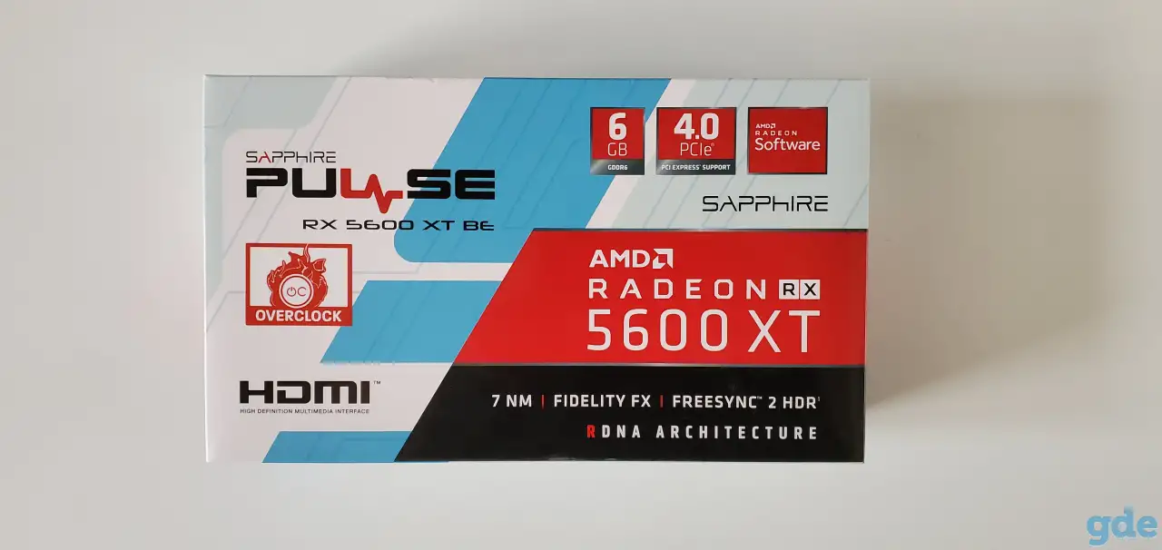 Видеокарта Sapphire RX 5600 XT 6GB AMD 5600xt radeon, фотография 5