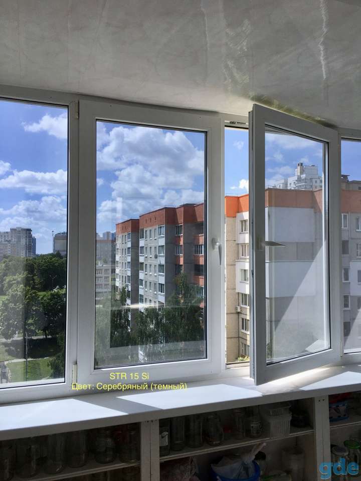 Тонировка окон ПВХ зеркальными пленками в Минске., фотография 12