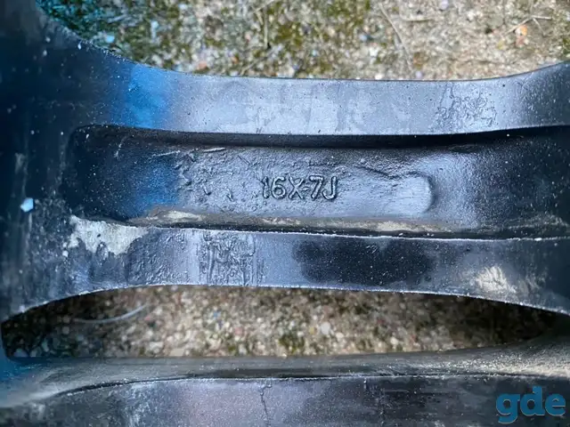 4 бу литые диски PCD 5x114 16x7J ET40 c шинами 225 55R16, фотография 5