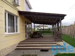 Блочные/каркасные дома, бани,террасы, кровельные работы, установка заборов, фотография 11