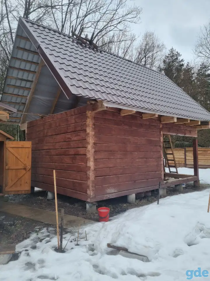 Продам сруб под баню или небольшой дом 6x4.5, Дороги обл, фотография 5