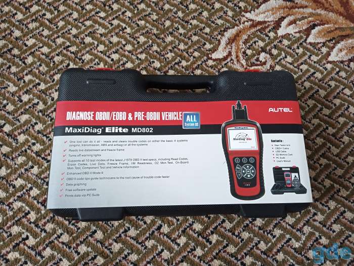 автосканер Autel Maxidiag Elite MD802, фотография 1