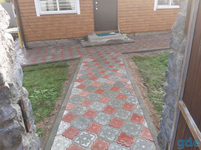 Укладка тротуарной плитки ., фотография 6