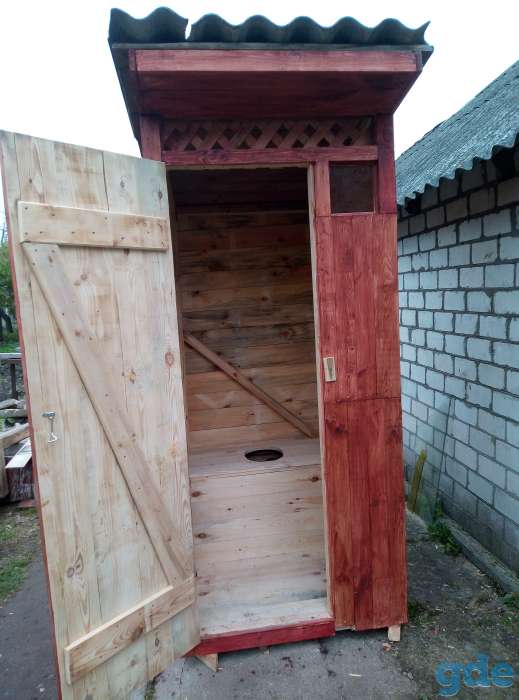 Туалет из дерева, фотография 3