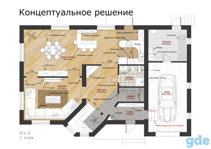 Дизайн интерьера недорого и в сжатые сроки. РБ, фотография 7