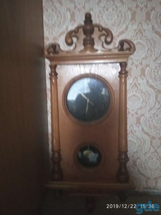 Часы настенные в хорошем состоянии, фотография 1