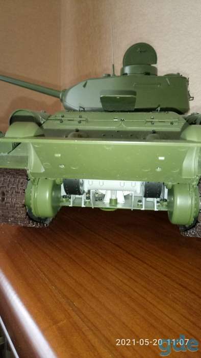Модель Т34-85 1:16, фотография 3