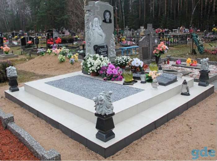 Благоустройство могил, фотография 2