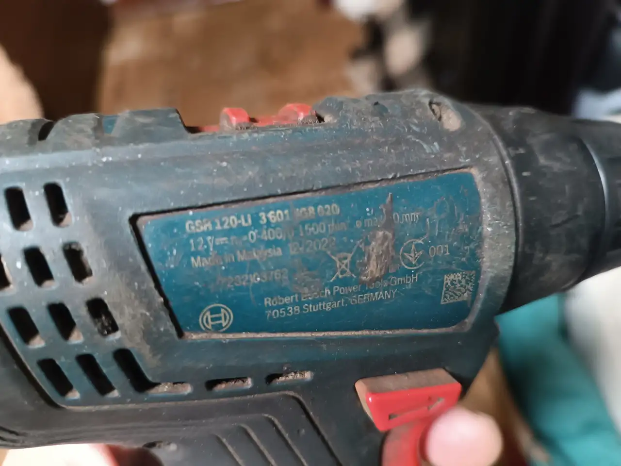Шуруповерт BOSCH GSR 120 Li Professional без зарядки, фотография 4