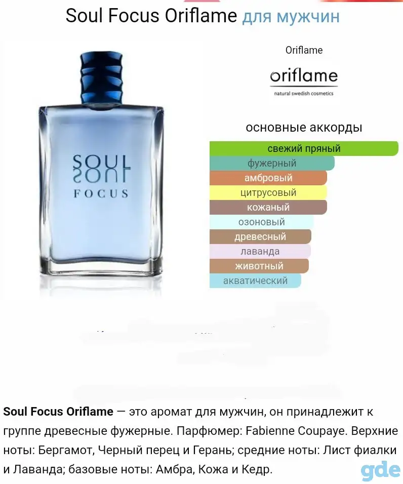 Туалетная вода Soul Соул, 75 мл, оригинал (код 10231), изготовление фабрика Манн, Грасс (Франция), фотография 3