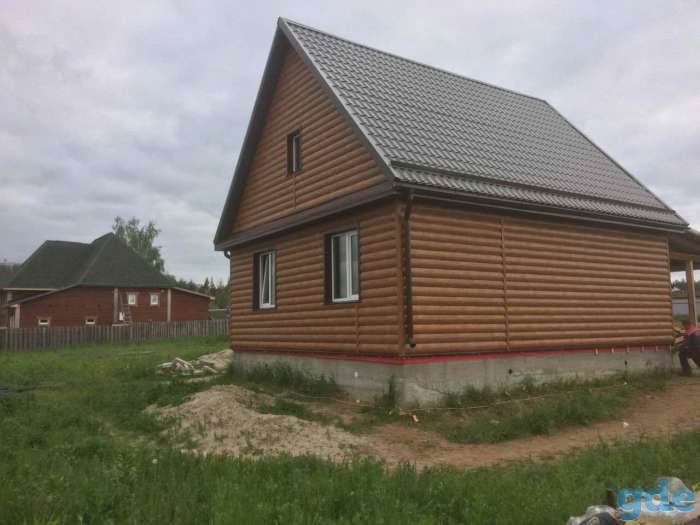 Отделка фронтона сайдингом, фотография 4