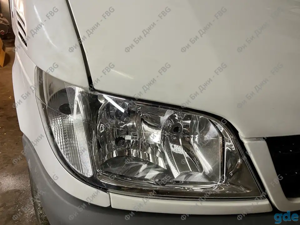 Реснички под фару Mercedes-Benz Sprinter W901-905, из стеклопластика, фотография 3