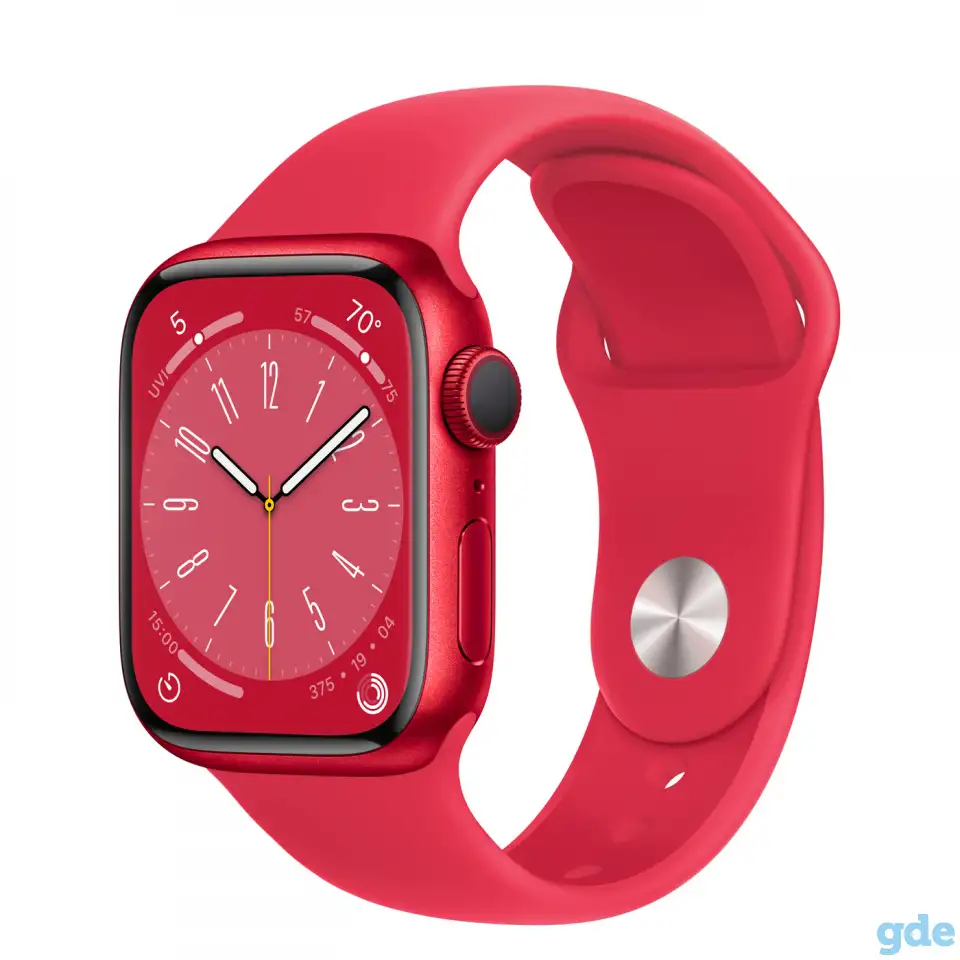 Apple Watch Series 8 GPS 41mm (PRODUCT)RED Aluminum Case with (PRODUCT)RED, фотография 1