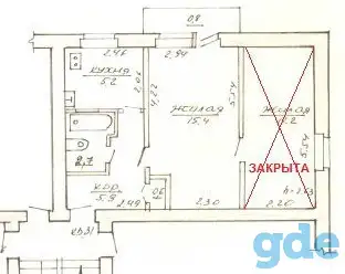 Сдам квартиру на длительный срок в Гродно, Космонавтов 35, фотография 1