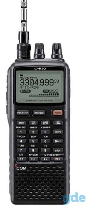 Сканирующий приёмник Icom IC-R20, фотография 1