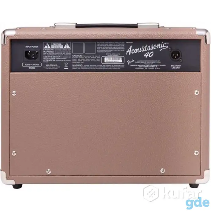 Комбоусилитель fender acoustasonic 40 Ватт, фотография 1