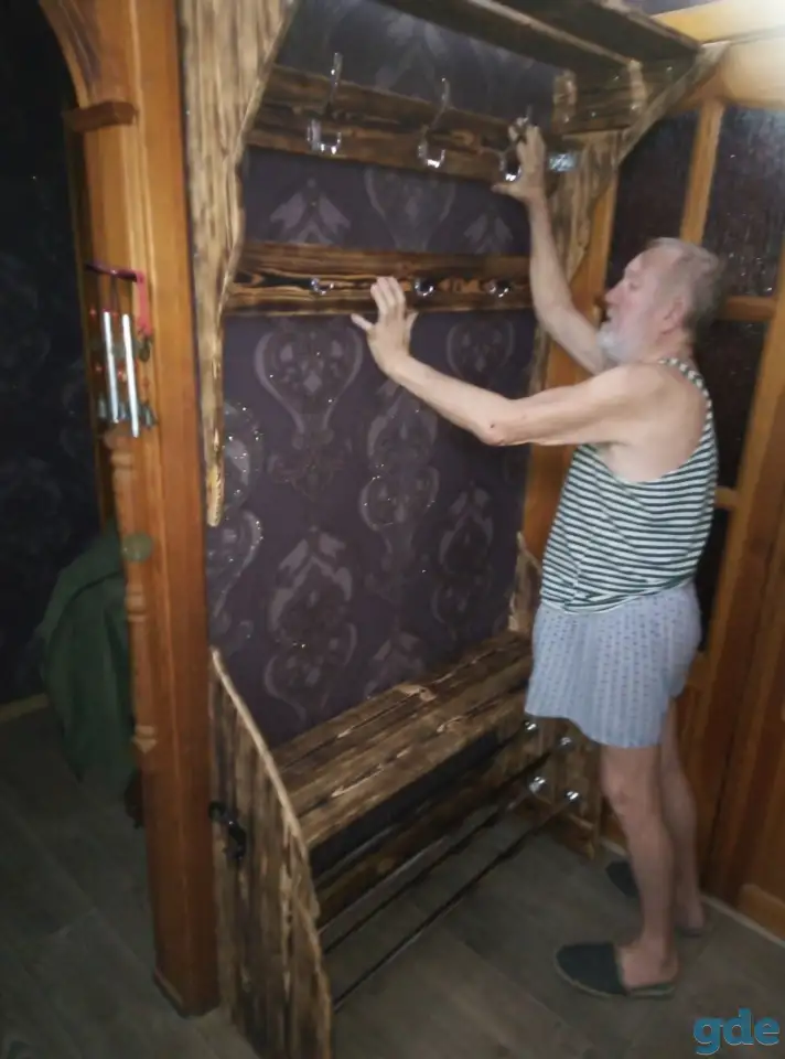 Вешалка с обувницей, фотография 3
