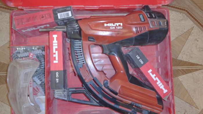Газовый монтажный пистолет HILTI GX-120, фотография 2