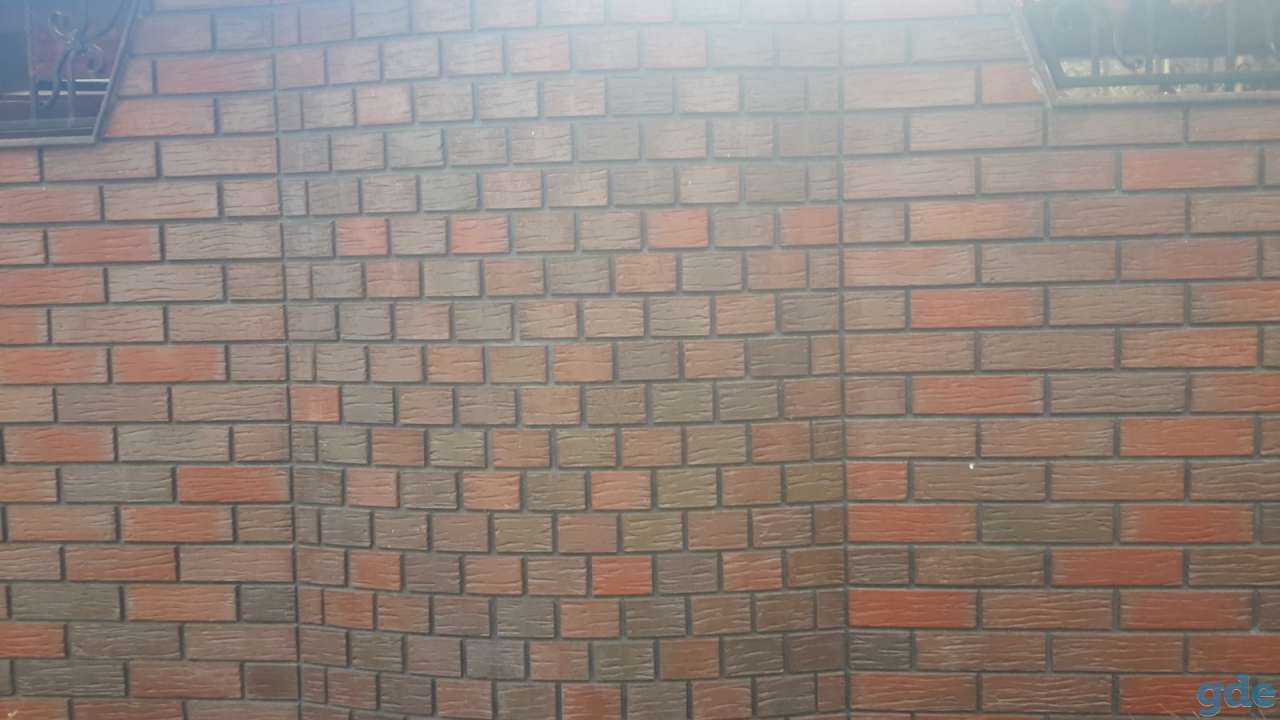 Заборы из колотого камня , клинкера, кирпича, бетона, фотография 10