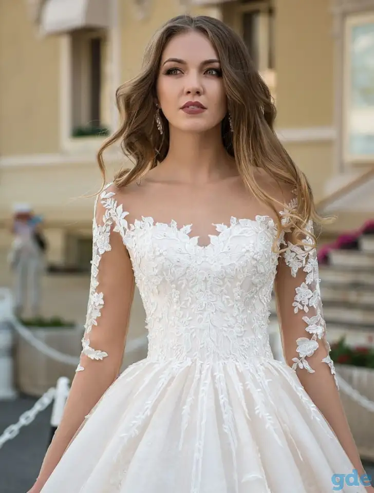 Продажа: СВАДЕБНОЕ ПЛАТЬЕ MILADA – T0768 ОТ TRINITY, фотография 3