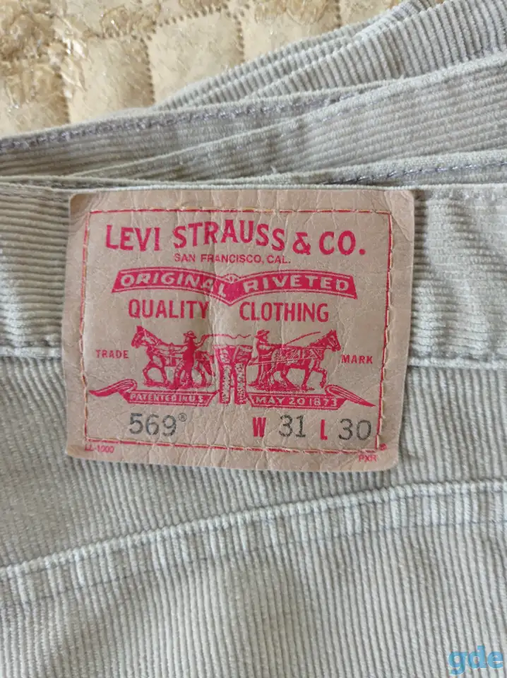 Джинсы LEVI STRAUSS & CO W31 L30 Колумбия, фотография 1