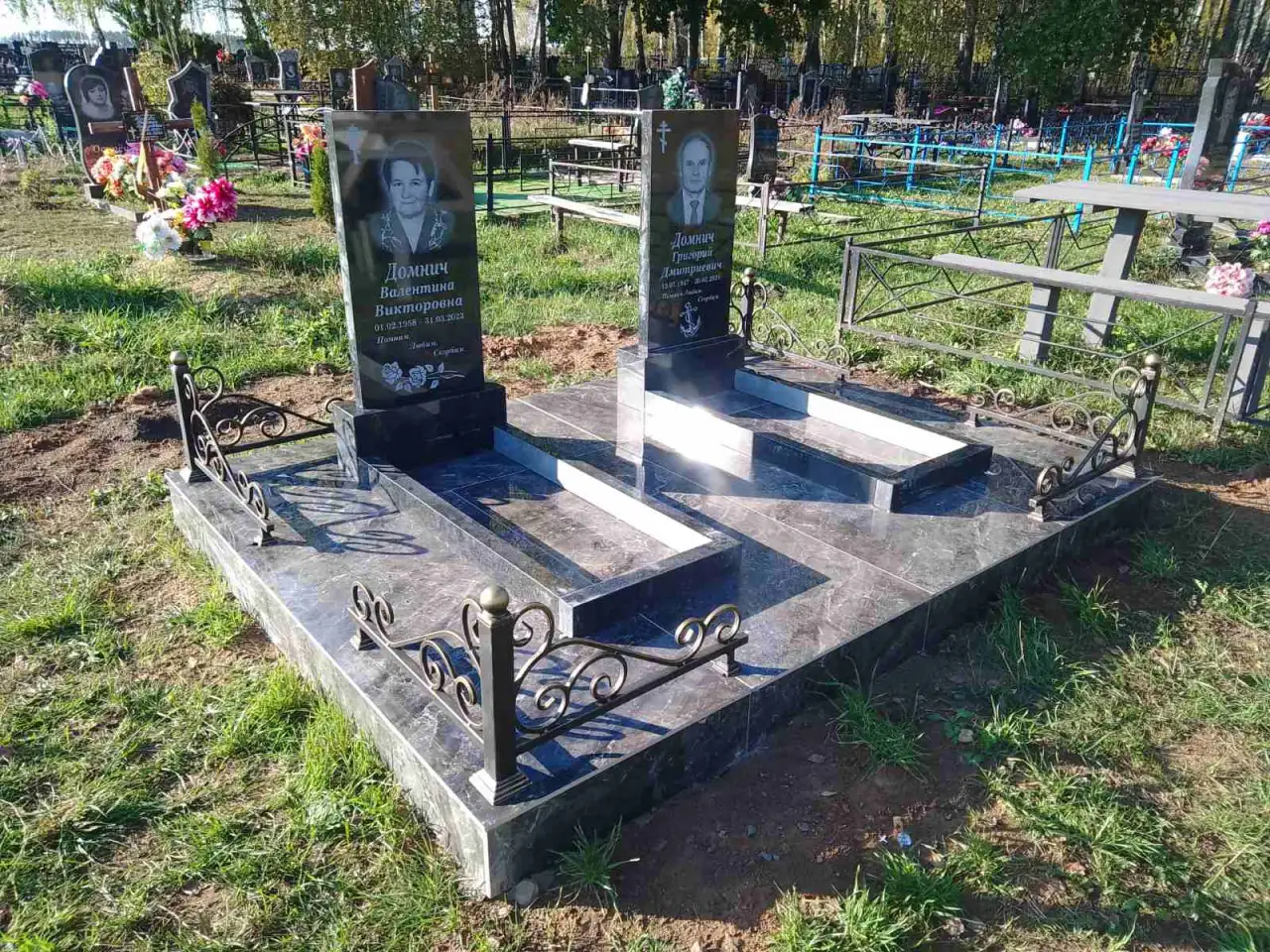 Благоустройство мест захоронений под ключ в г. Белыничи и в областных центрах, фотография 3