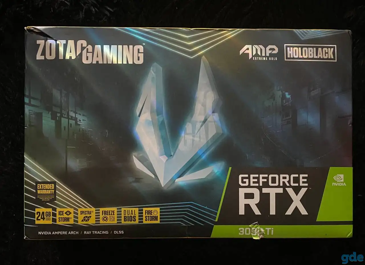 Видеокарта ZOTAC GAMING GEFORCE RTX 3090 Ti, фотография 2