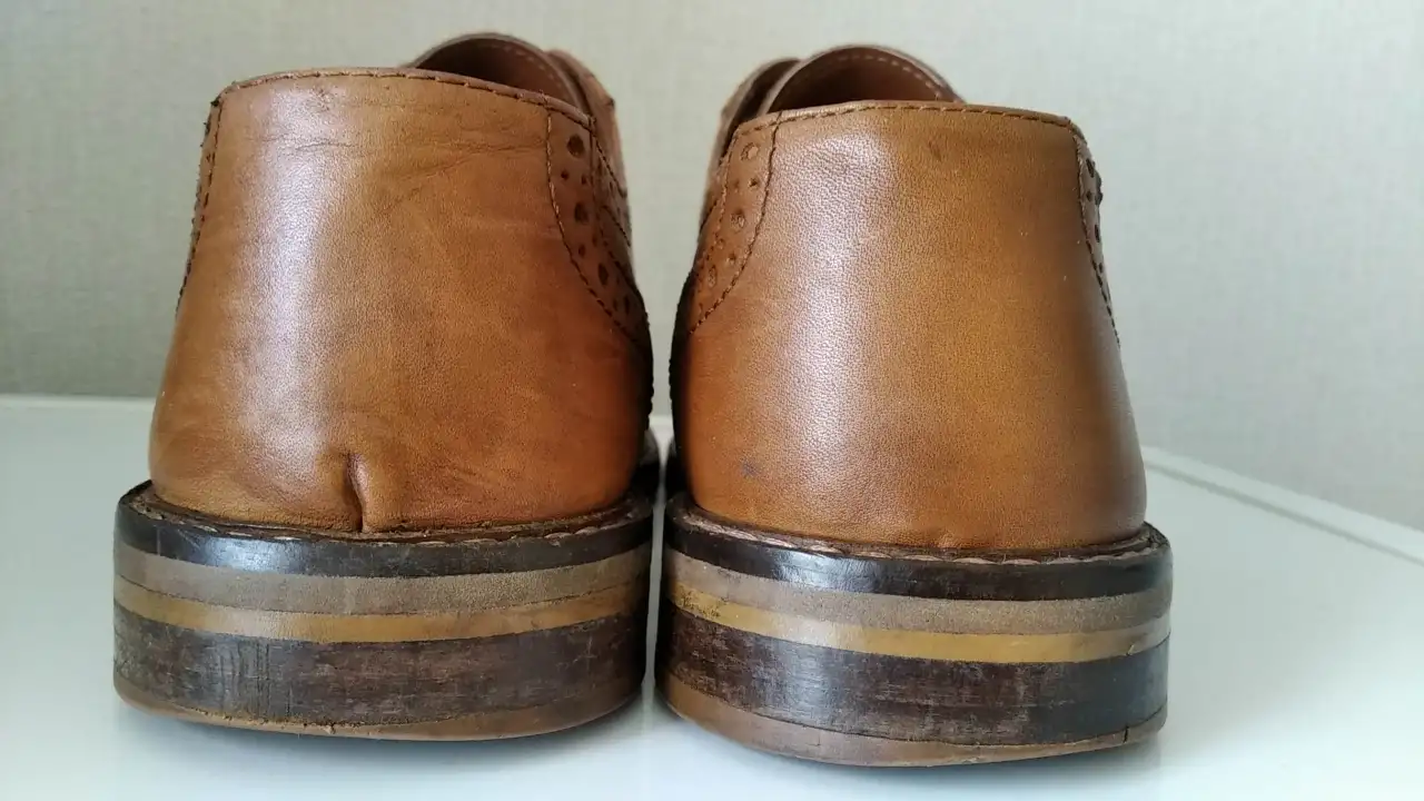 Муж. туфли из натур. кожи Индия. 40,5-41 р-р, фотография 6