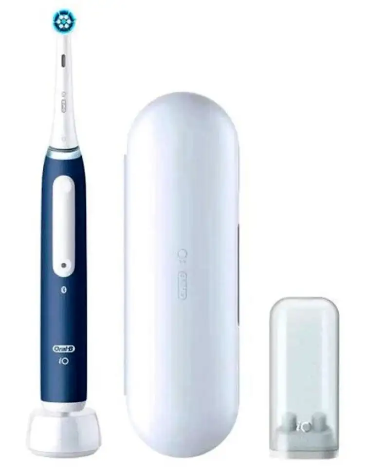 Электрическая зубная щетка oral-b io 4 my way ocean blue +, фотография 1