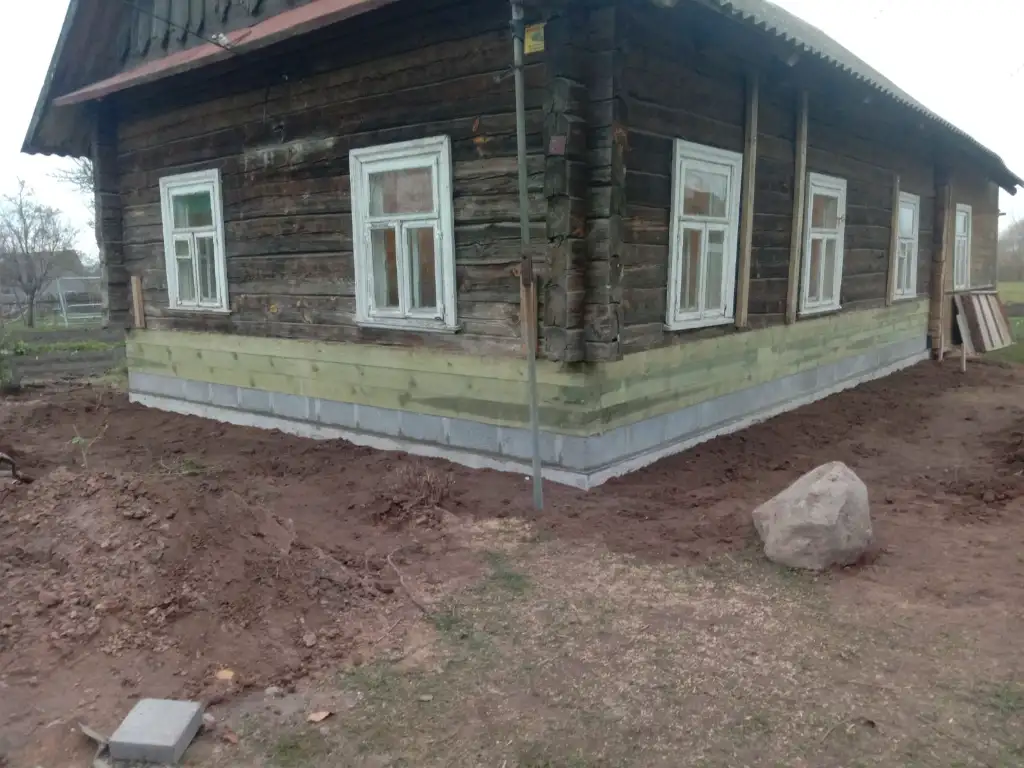 Подъем деревянных домов, фотография 8