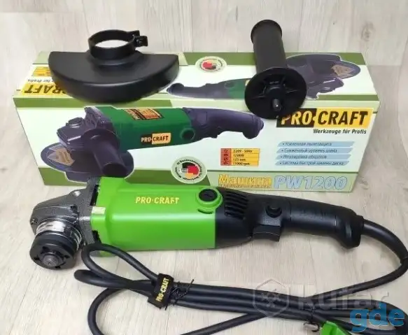 Болгарка PROCRAFT УШМ Углошлифмашинка, фотография 1