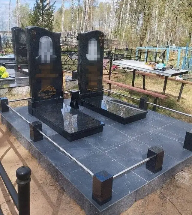 Памятники,благоустройство захоронений, фотография 9