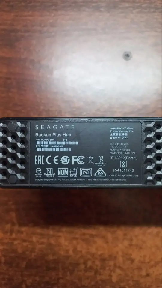 Внешний жесткий диск Seagate Backup Plus Hub 8TB STEL8000200, фотография 3